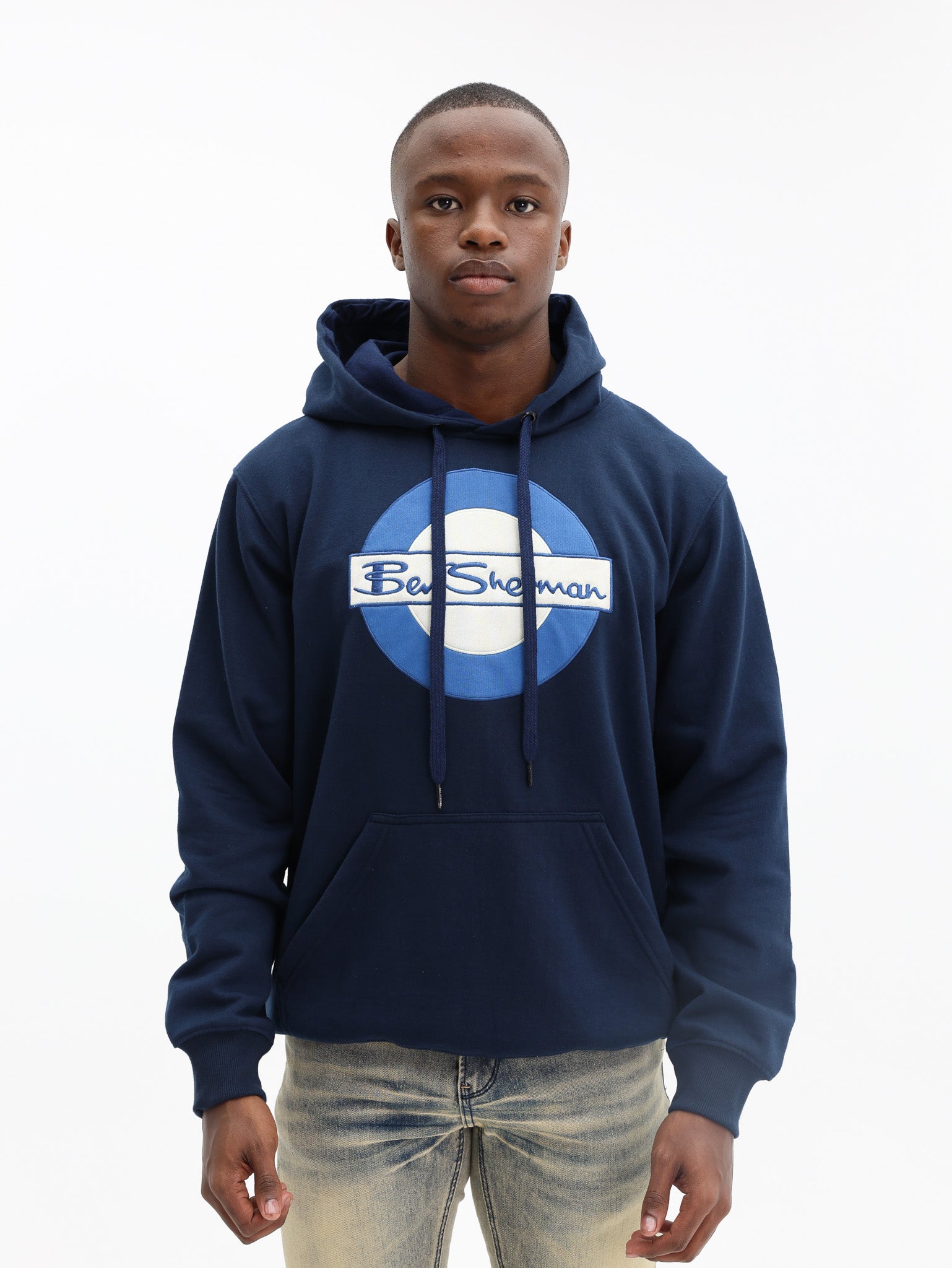 Ben Sherman Underground Hoodie Navy